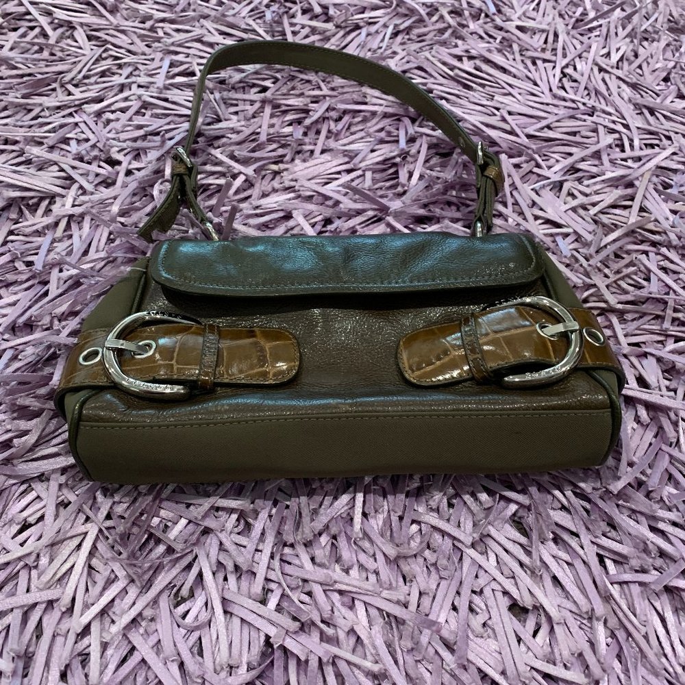 Franco Sarto Mini Sachel Olive Purse - Picture 5 of 6